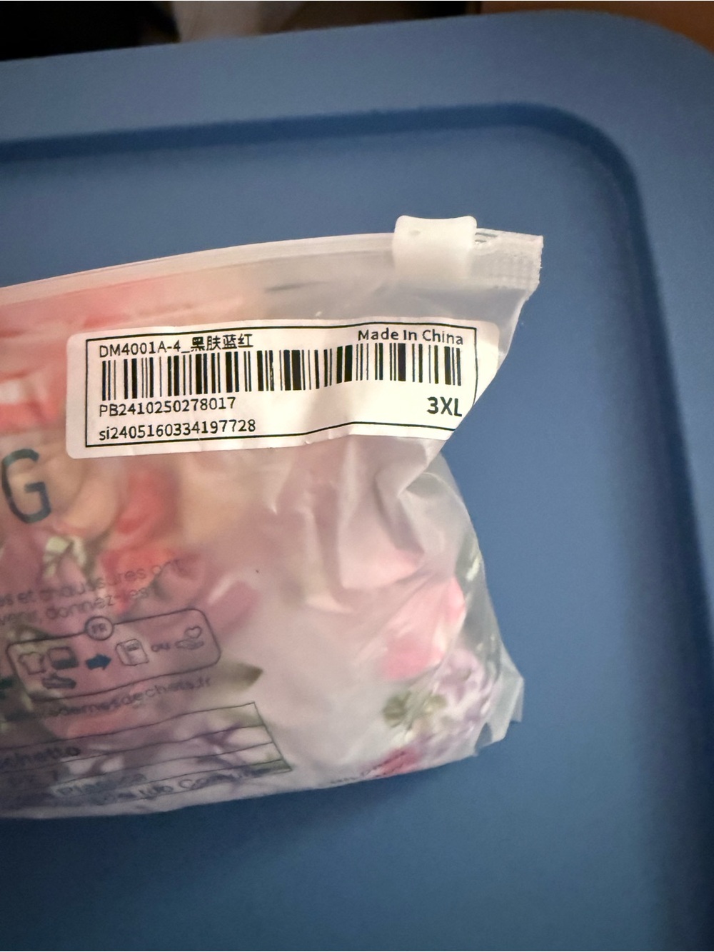 SHEIN 5 Pair Pink Floral Women's Panties - 3XL